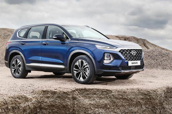 Übersicht Hyundai Santa Fe 2019-Modelljahr