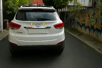 Hyundai IX-35 2010-2015 Chromleiste über dem Kennzeichen (breit) Foto 4