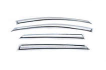 Hyundai IX-35 2010-2015 Windabweiser (4 Stk, Chrom) Foto 1