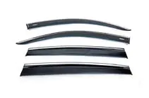 Volkswagen Tiguan 2016-2023 Windabweiser mit Chromleiste (4 Stk., Niken) Foto 1