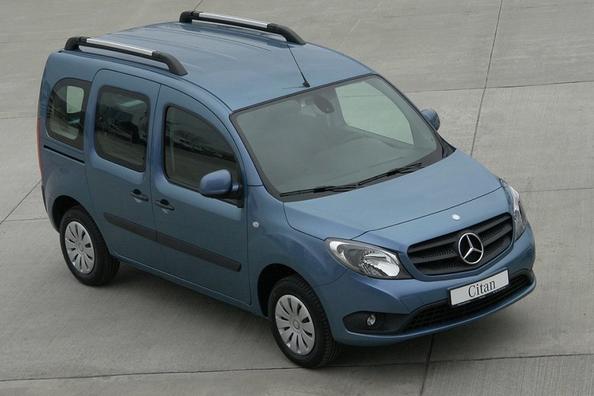 Übersicht über kompakte Mini-Van Mercedes-Benz Citan