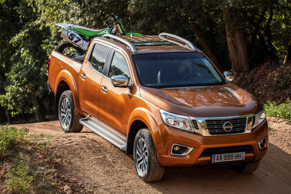 Pick-up die Dritte Generation des Nissan Navara NP300
