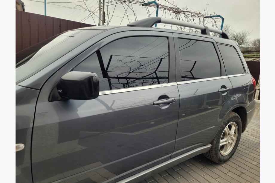 Mitsubishi Outlander 2001-2006 Fensterunterkante Zierleisten Edelstahl (6 Stk) Image