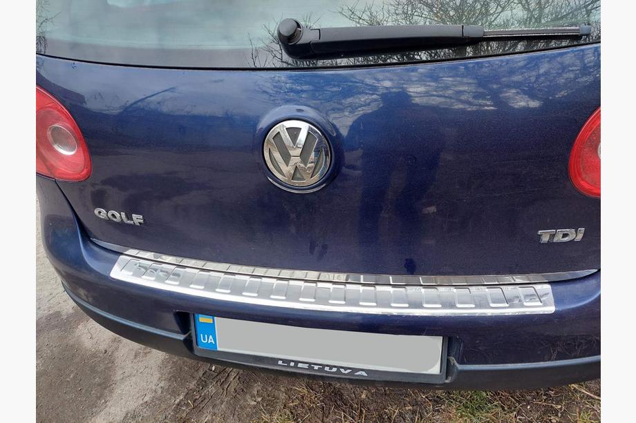 Volkswagen Golf 5 2003-2009 Heckstoßstangenabdeckung Carmos Edelstahl Plus Foto 7