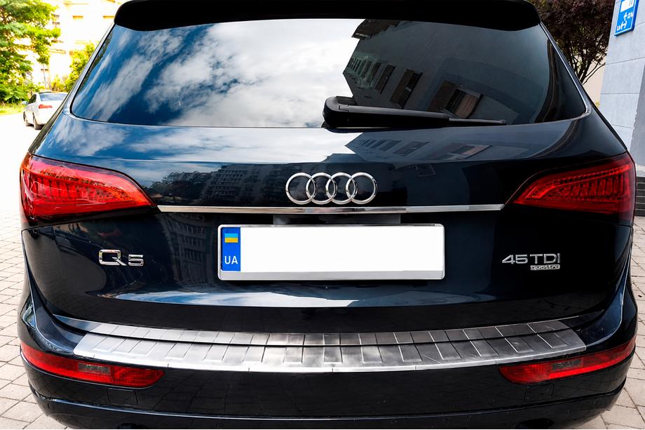 Audi Q5 2008-2017 Heckstoßstangenschutz Carmos Edelstahl Image