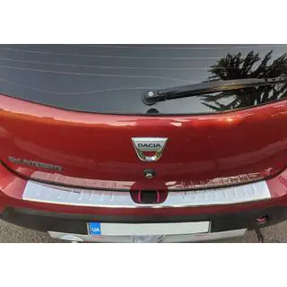 Heckstoßstangenschutz Carmos V1 Edelstahl Foto 1