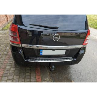 Heckstoßstangenschutz Carmos V1 Edelstahl Foto 1