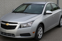 Chevrolet Cruze 2009–2015 Spiegelabdeckungen (2 Stk., Edelstahl) Foto 1