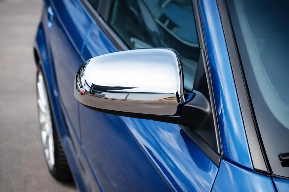 Audi A4 B6 2000-2004 Spiegelabdeckungen (2 Stk., Edelstahl) Image