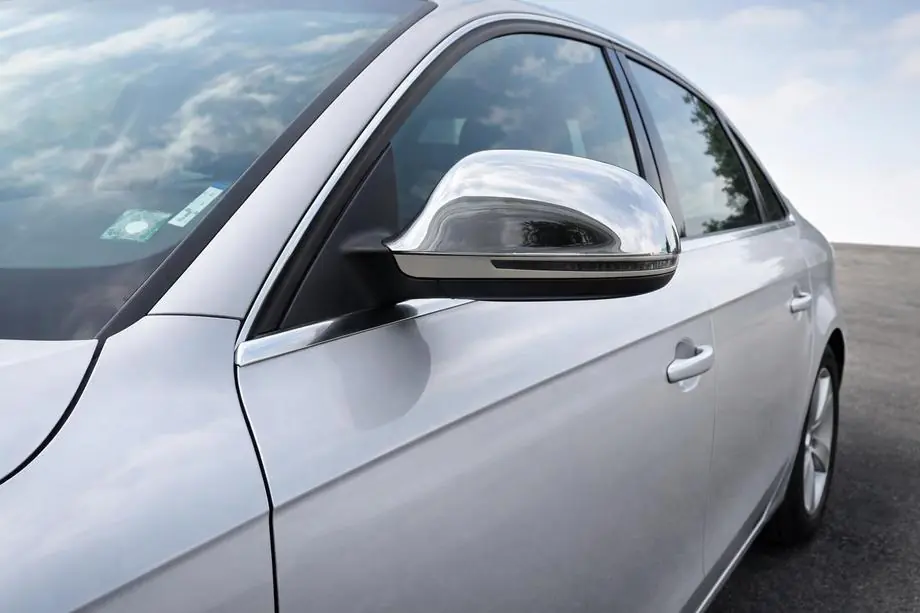 Audi A6 C6 2004-2011 Spiegelabdeckungen 2009-2012 (2 Stk., Edelstahl) Image