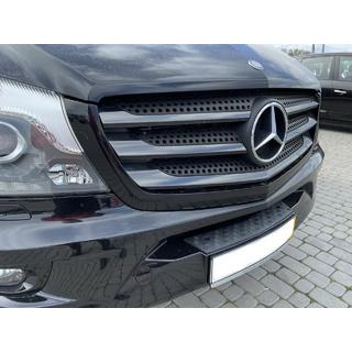 Grill Blenden BlackChrome (2013↗, Edelstahl) Mercedes Sprinter W906 2006–2018 Foto 1