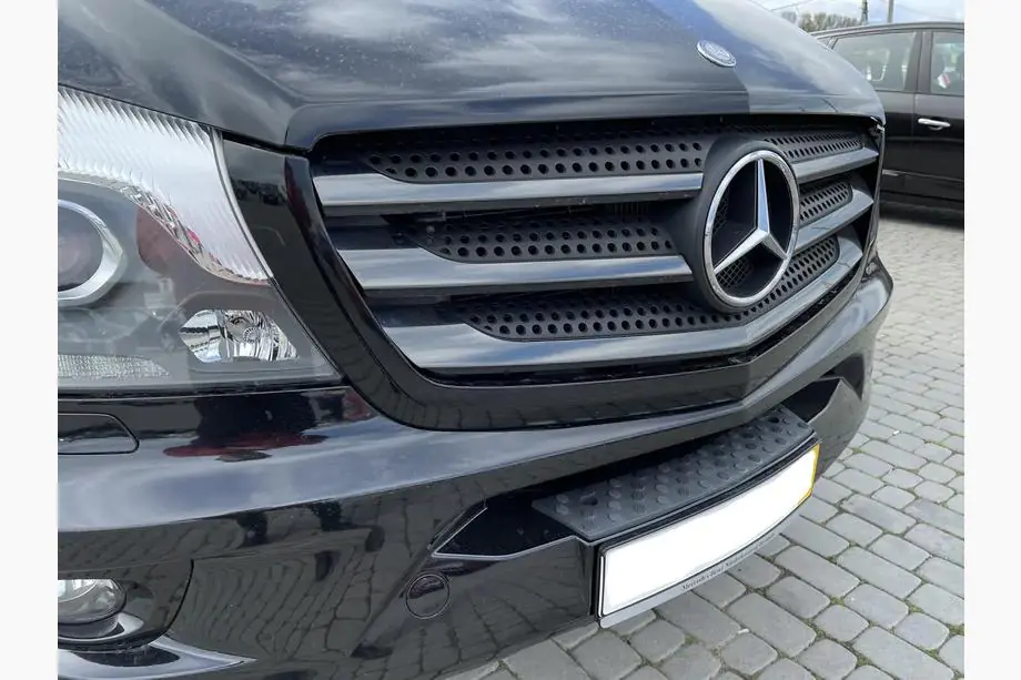 Mercedes Sprinter W906 2006–2018 Grill Blenden BlackChrome (2013↗, Edelstahl) Image