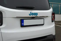 Jeep Renegade 2014- Chromleiste über dem Kennzeichen (Edelstahl) Foto 1