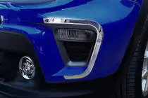 Jeep Renegade 2014- Chrom Blenden fuer Nebelscheinwerfer 2019+ (2 Stk Edelstahl) Foto 1
