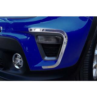 Chrom Blenden fuer Nebelscheinwerfer 2019+ (2 Stk Edelstahl) Jeep Renegade 2014- Foto 1