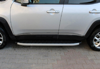 Jeep Renegade 2014- Türleisten Schwarz Chrom (4 Stk, Edelstahl) Foto 3
