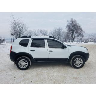 Fensterleisten Schwarz Chrom (4 Stk., Edelstahl) Dacia Duster 2008-2018 Foto 2