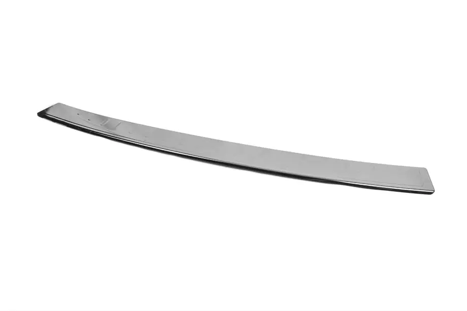 Volkswagen T6 2015-2024 Heckstoßstangenabdeckung Omsa Schwarz Chrom (1 Tür, Edelstahl) Image