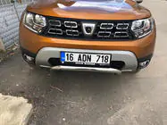 Renault Duster 2018-2024 Abdeckungen für Nebelscheinwerfer (2 Stk., Edelstahl) Foto 4