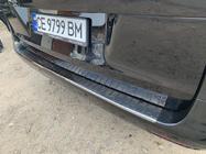 Mercedes Vito/V-class W447 2014- Heckstoßstangenabdeckung OmsaLine Schwarz Chrom (Edelstahl) Foto 2