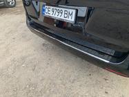 Mercedes Vito/V-class W447 2014- Heckstoßstangenabdeckung OmsaLine Schwarz Chrom (Edelstahl) Foto 8