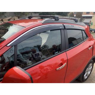 Windabweiser mit Chromleiste (4 Stk, Niken) Opel Mokka 2012-2021 Foto 3