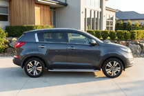 Kia Sportage 2010-2015 Seitenschweller Maydos V2 (2 Stk., Aluminium & Edelstahl) Foto 1