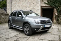 Dacia Duster 2008-2018 Seitenschweller Maydos V2 (2 Stk., Aluminium & Edelstahl) Foto 1