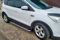 Ford Kuga/Escape 2013-2019 Seitenschweller Maydos V2 (2 Stk., Aluminium + Edelstahl) Foto 3