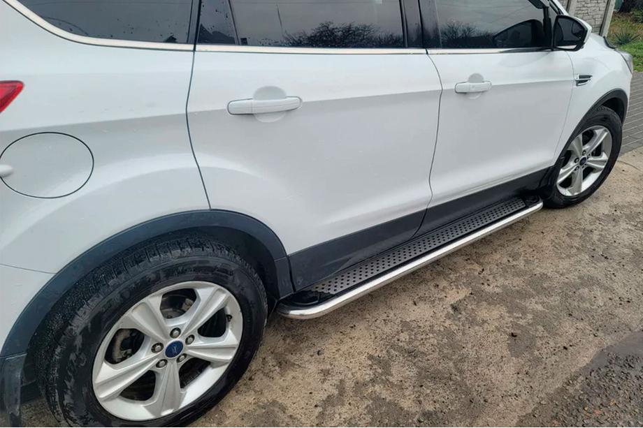 Ford Kuga/Escape 2013-2019 Seitenschweller Maydos V2 (2 Stk., Aluminium + Edelstahl) Image