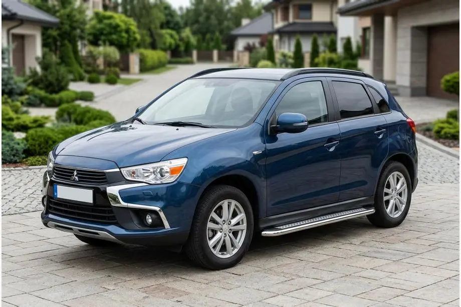 Mitsubishi ASX 2010-2023 Seitenschweller Maydos V2 (2 Stk., Aluminium & Edelstahl) Image