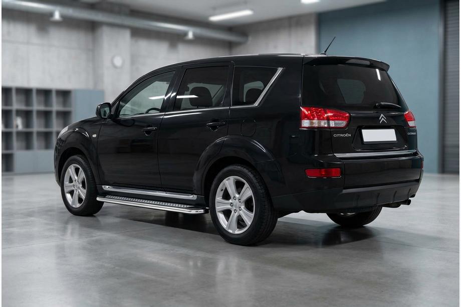 Citroen C-Crosser 2007-2013 Seitenschweller Maydos V2 (2 Stk., Aluminium & Edelstahl) Image