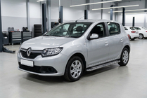 Dacia Sandero 2013-2020 Seitenschweller Maydos V2 (2 Stk., Aluminium & Edelstahl) Foto 1