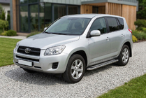 Toyota Rav 4 2006-2013 Seitenschweller Maydos V2 (2 Stk., Aluminium & Edelstahl) Foto 1