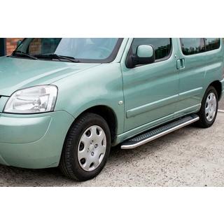 Seitenschweller Maydos V2 (2 Stk., Aluminium & Edelstahl) Peugeot Partner 1996-2008 Foto 1