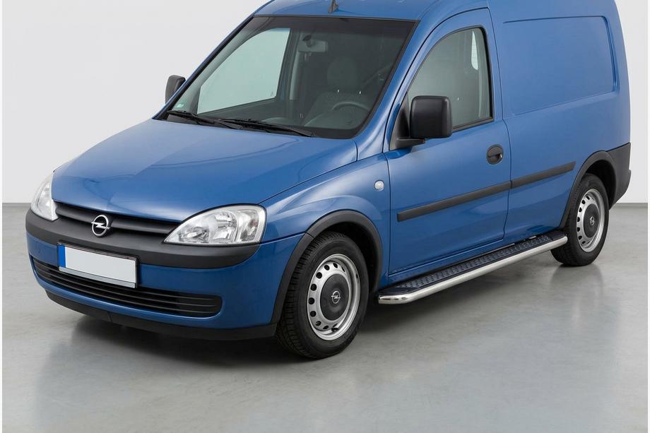 Opel Combo 2002–2012 Seitenschweller Maydos V2 (2 Stk., Aluminium & Edelstahl) Image
