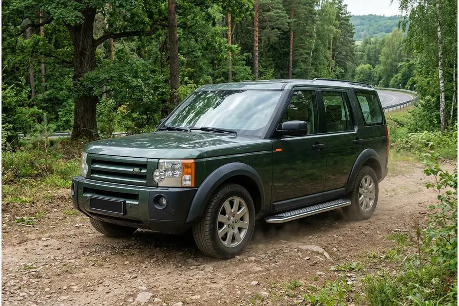 Land Rover Discovery III 2004–2009 Seitenschweller Maydos V2 (2 Stk., Aluminium & Edelstahl) Foto 1