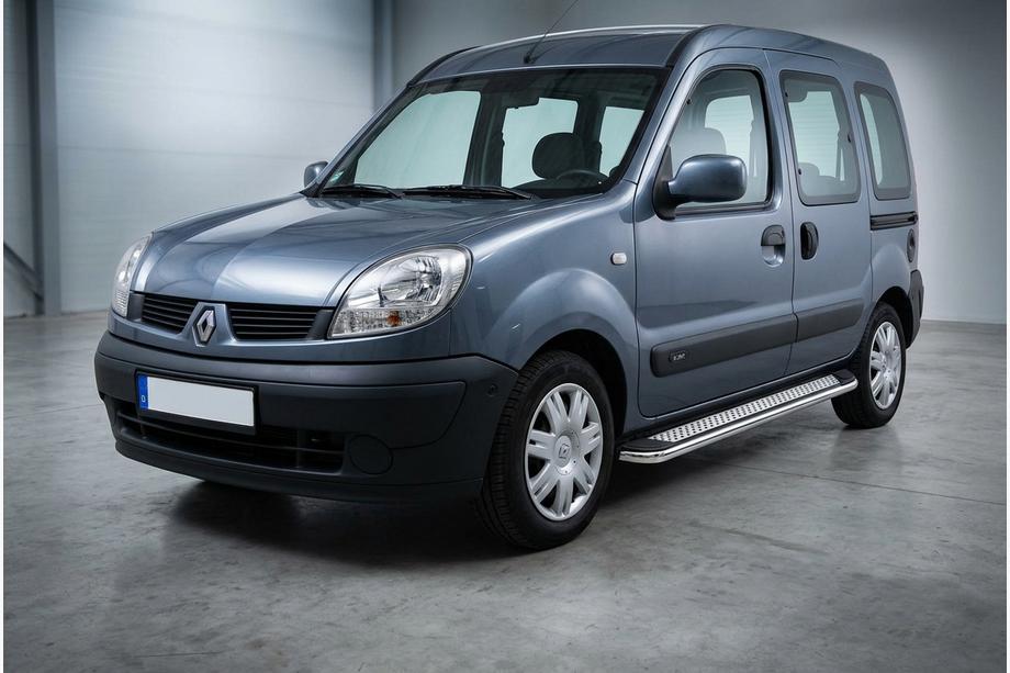 Renault Kangoo 1998-2008 Seitenschweller Maydos V2 (2 Stk., Aluminium & Edelstahl) Image