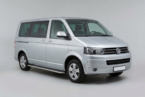 Volkswagen T5 2010-2015 Seitenschweller Maydos V2 (2 Stk., Aluminium & Edelstahl) Nur für kurzen Radstand Foto 1