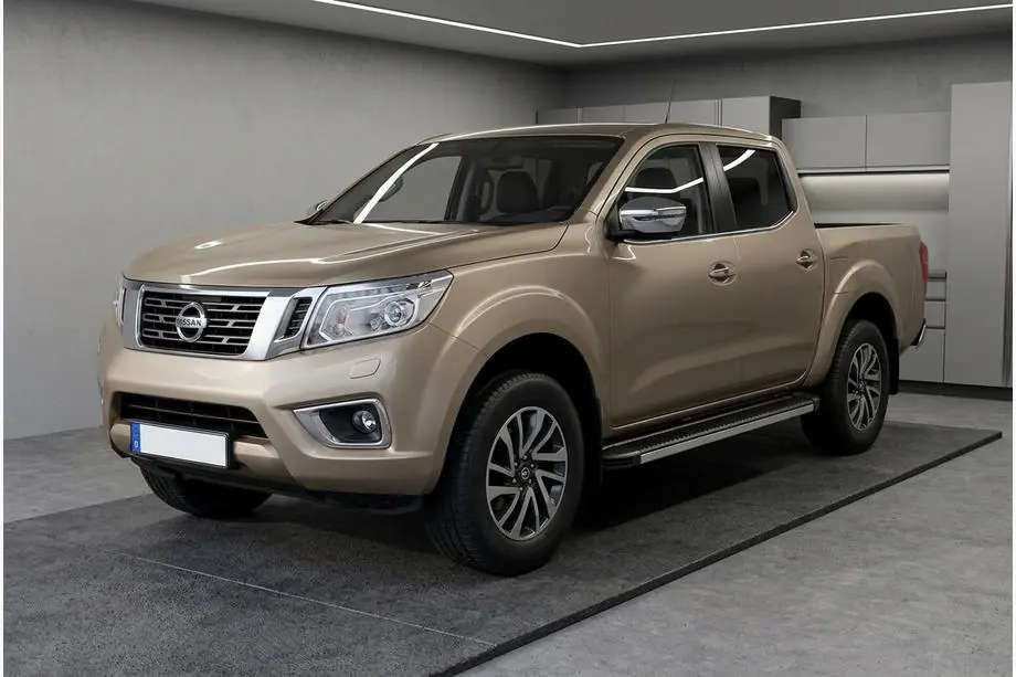 Nissan Navara/NP300 2016- Seitenschweller Maya V1 (2 Stk., Aluminium) Image