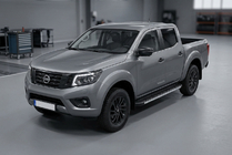 Nissan Navara/NP300 2016- Trittbretter Duru (2 Stk., Aluminium) Foto 1