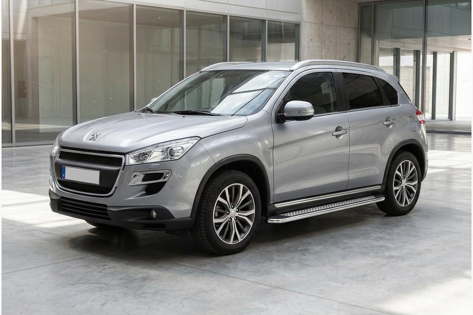 Peugeot 4008 2012-2017 Seitenschweller Maydos V2 (2 Stk., Aluminium & Edelstahl) Image