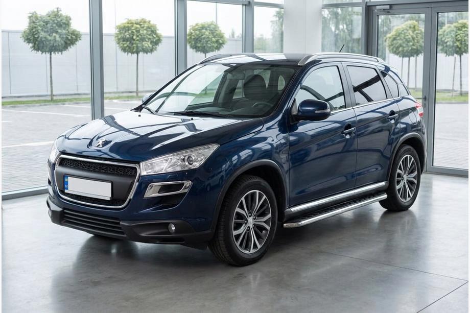 Peugeot 4008 2012-2017 Trittbretter Maydos V1 (2 Stk., Aluminium & Edelstahl) Image