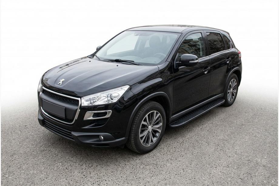 Peugeot 4008 2012-2017 Seitenschweller Bosphorus Black (2 Stk., Aluminium) Image