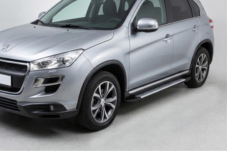 Peugeot 4008 2012-2017 Seitenschweller X5-Typ (2 Stk., Alu) Image