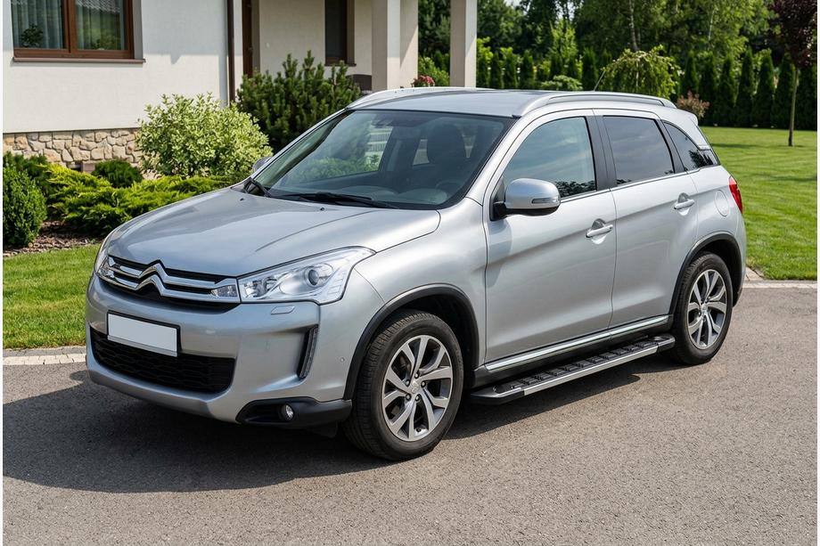 Citroen C-4 Aircross 2012-2017 Seitenschweller RedLine V1 (2 Stk., Aluminium) Image