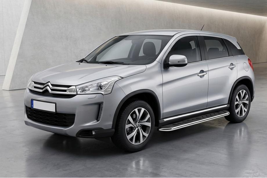 Citroen C-4 Aircross 2012-2017 Trittbretter Maydos V1 (2 Stk., Aluminium & Edelstahl) Image