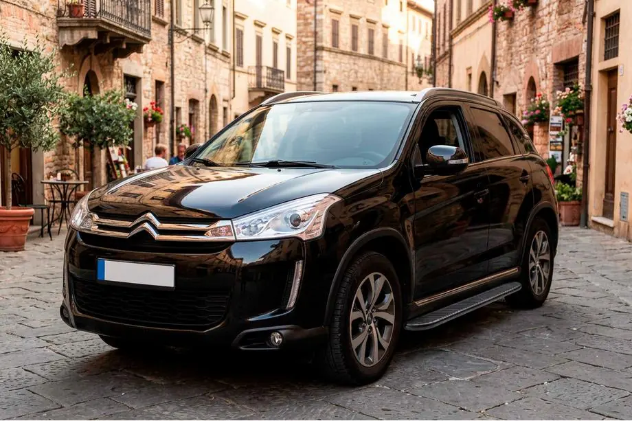 Citroen C-4 Aircross 2012-2017 Seitenschweller Bosphorus Black (2 Stk., Aluminium) Image
