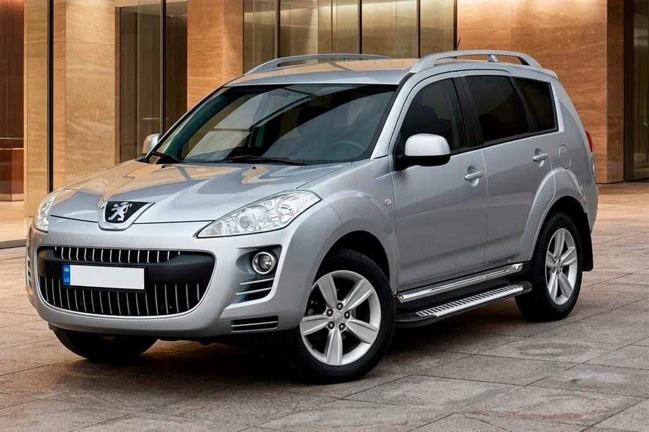 Peugeot 4007 2007-2013 Seitenschweller Line (2 Stk., Aluminium) Image