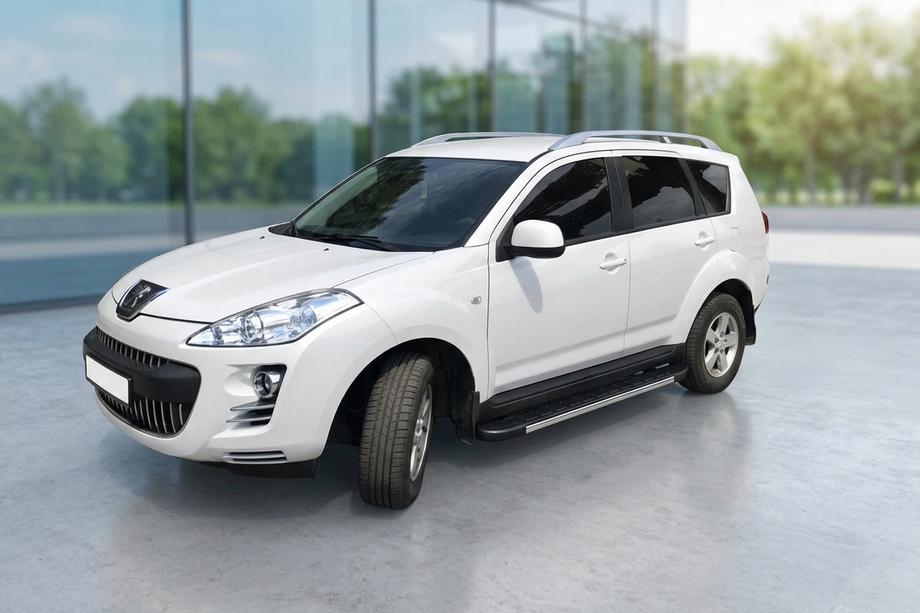 Peugeot 4007 2007-2013 Trittbretter Duru (2 Stk., Aluminium) Image